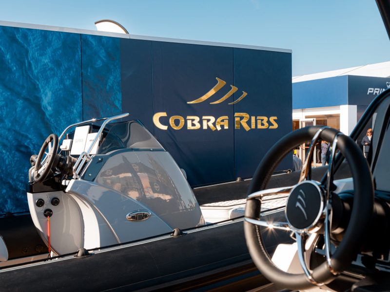 Branding on display at boat show